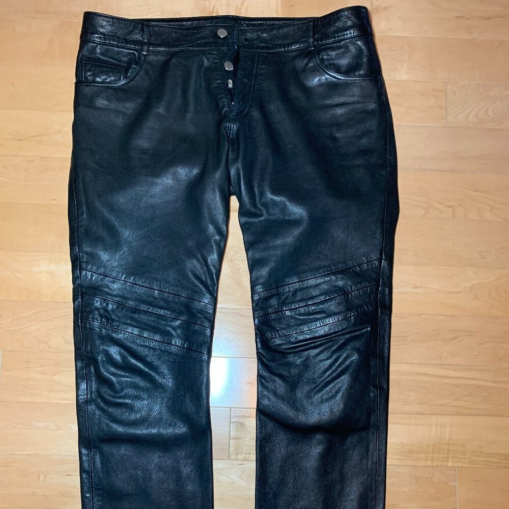 Brand new Lamarque men's leather pants